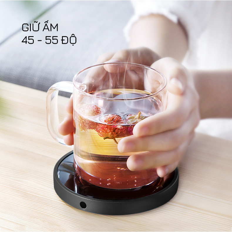 Bếp hâm nóng trà, cà phê Sama BW02A màu đen