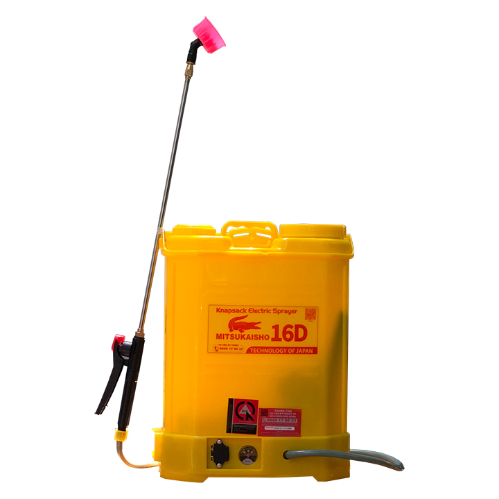 Bình phun xịt điện 16l mitsukaisho 16d