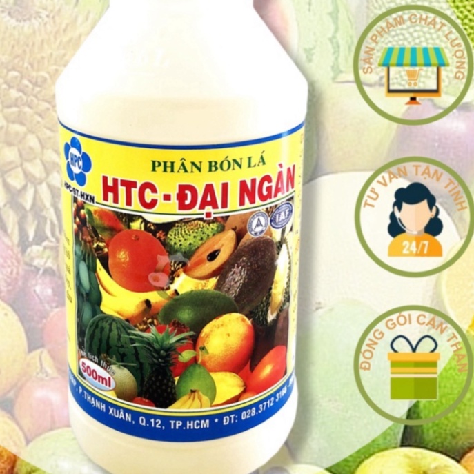 Phân bón lá htc đại ngàn - ủ trái chín 500ml . nông dược xanh shop