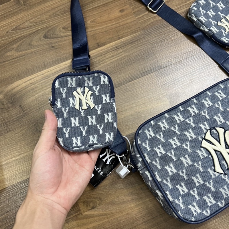 Túi Đeo Chéo MLB Xanh Than Hàng Rẻ