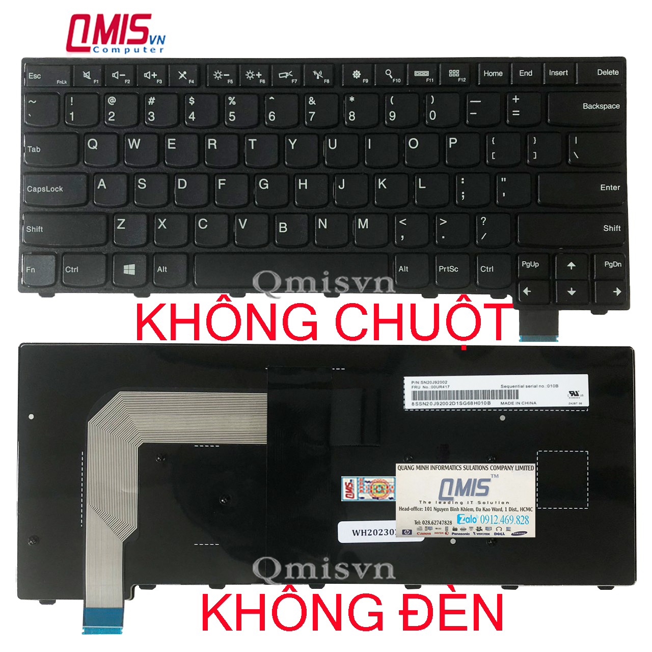 Bàn phím laptop Lenovo ThinkPad 13 Gen 1, 13 Gen 2, ThinkPad T460p T460s T470S T470P, TH-85GB, BL-85GB – T460S