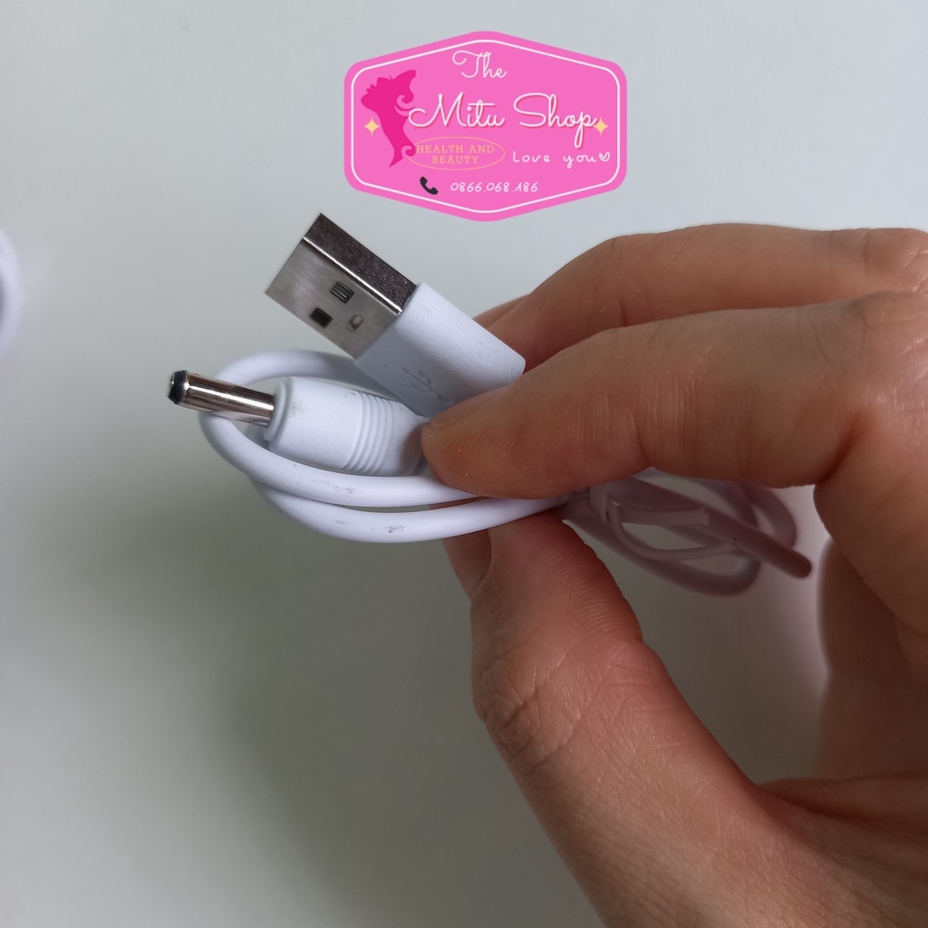 ✳▣  Dây sạc thay thế cho các dòng máy rửa mặt foreo halio con cá