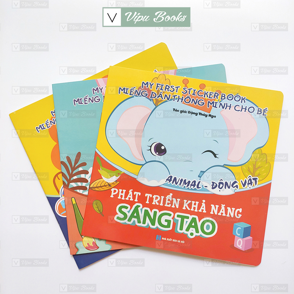 Sách - miếng dán thông minh cho bé - my first sticker book