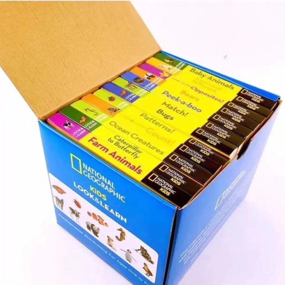 National Geographic Kids - Look & Learn (12 cuốn - Sách thiếu nhi tiếng anh)