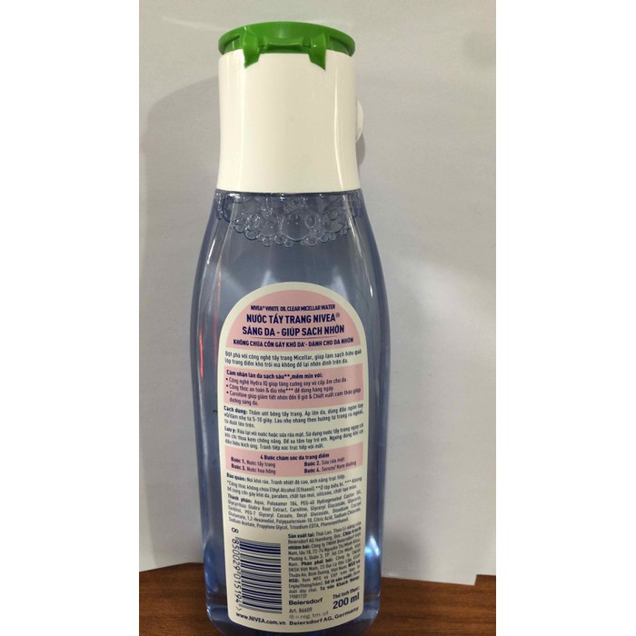 NƯỚC TẨY TRANG NIVEA SÁNG DA - GIÚP SẠCH NHỜN