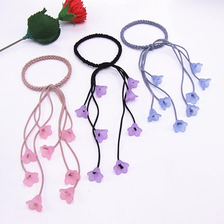 Dây cột tóc hoa rơi