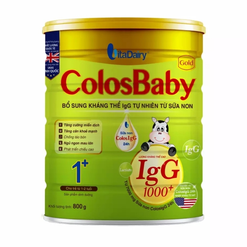 [Date mới] Sữa bột Colosbaby Gold 1+ 800g