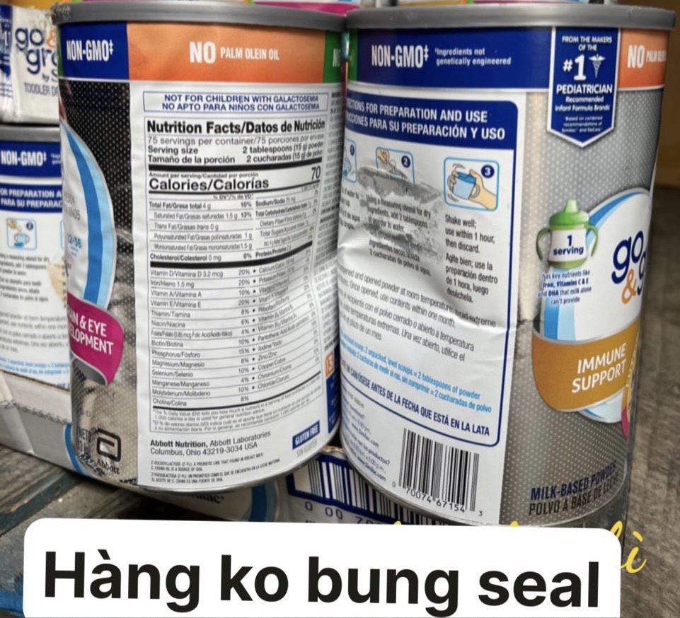 Sữa Similac Go&Grow HMO NON GMO - Similac Go&Grow cho bé từ 12 - 36m