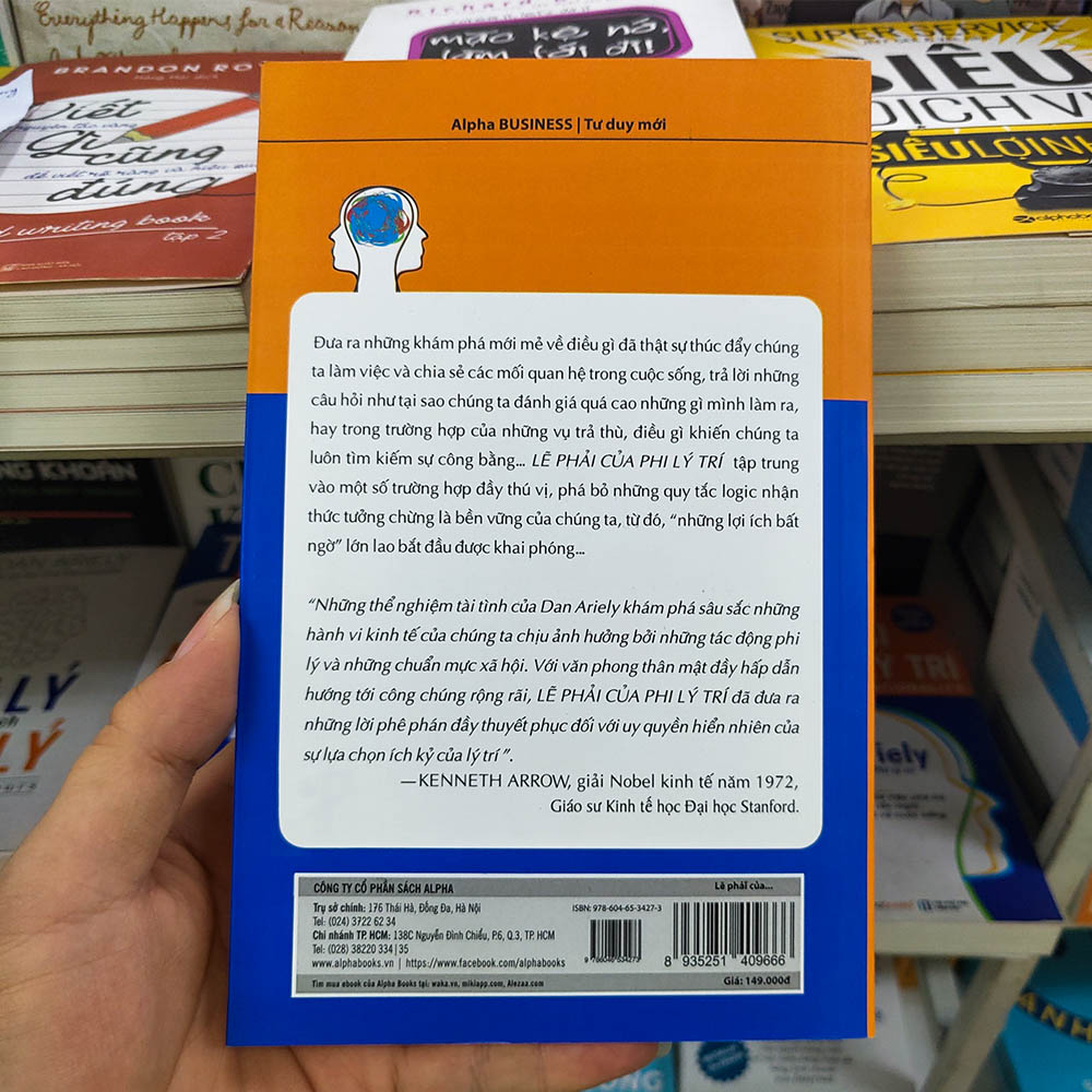 Combo 2 Sách Phi Lý Trí - Lẽ Phải Của Lý Trí + Tặng Bookmark (Loại Xịn)