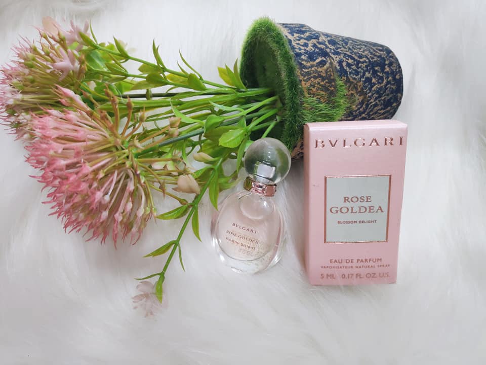 Nước hoa nữ BVL Rose Goldea Blossom Delight EDP 5ml