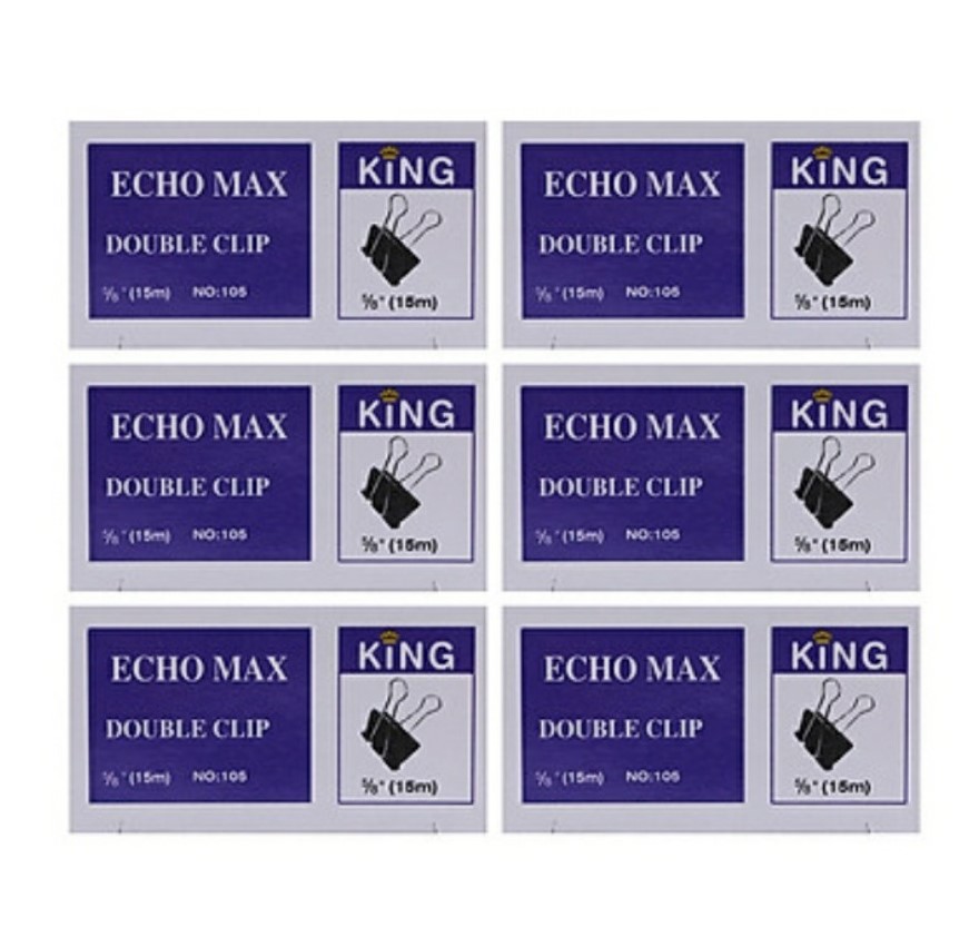 Combo 5  Hộp Kẹp bướm Slecho 15mm ( 1 lốc)