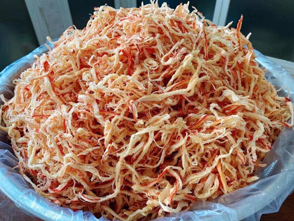 Túi 500gr Mực 1 nắng xé sợi thơm ngon hấp dẫn