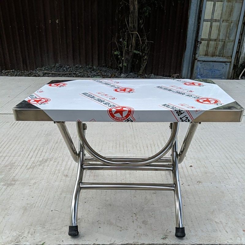 Bàn inox chữ nhật 60*100*75