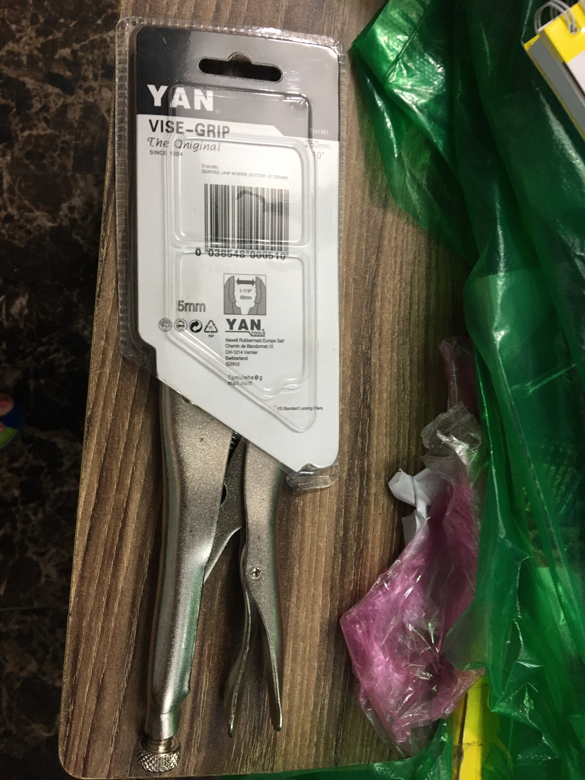 KÌM BẤM CHẾT YAN 250MM 10"