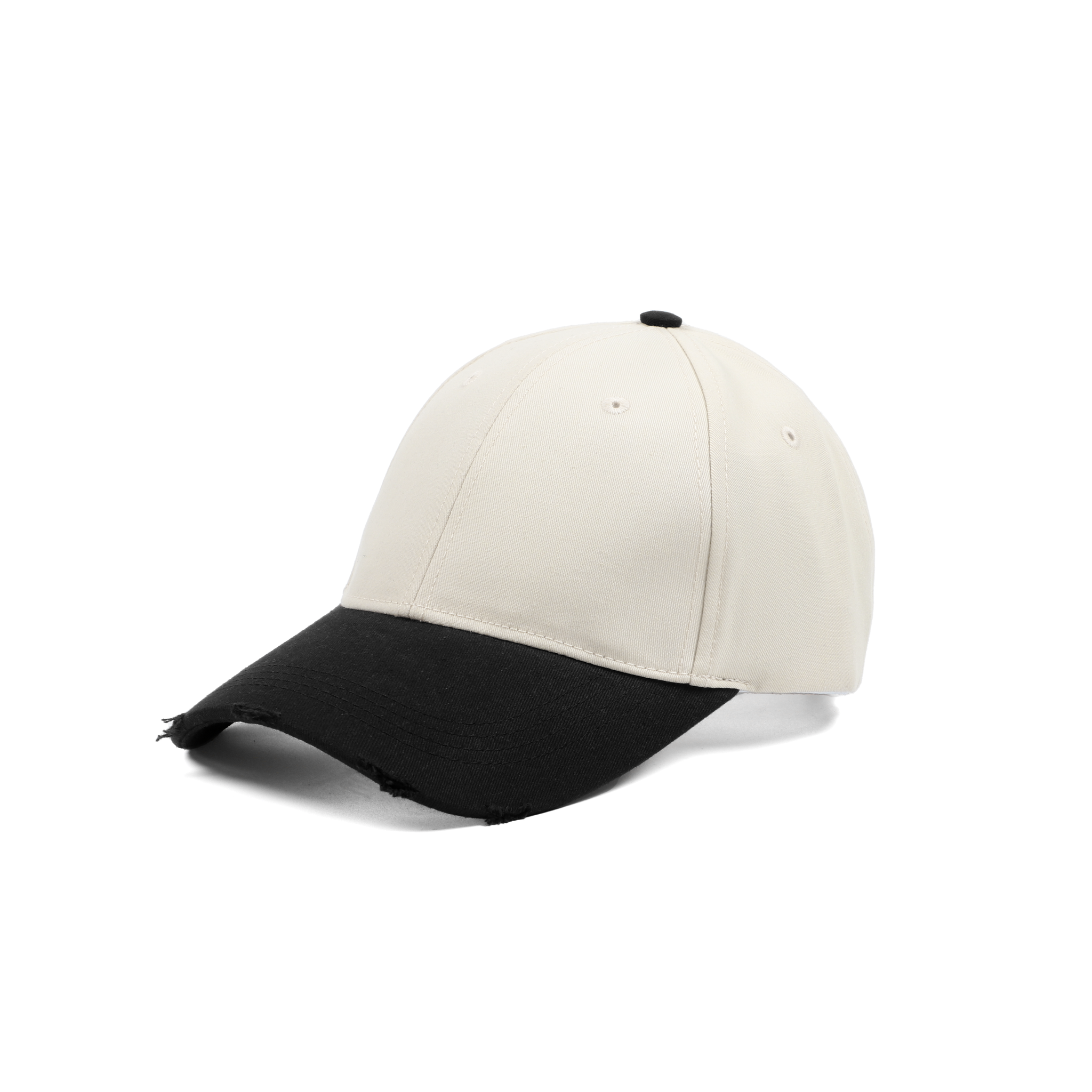 NÓN COTTON BASEBALL CAP DISTRESSED