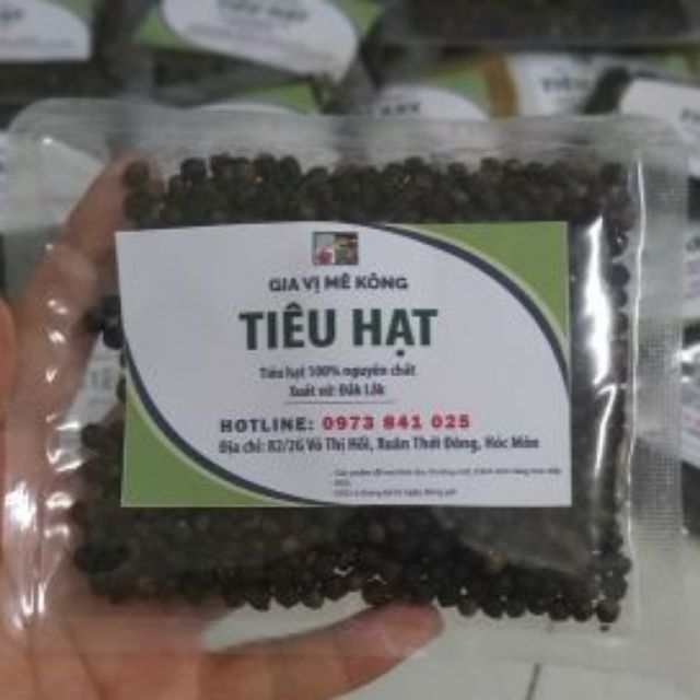 200gr tiêu Hạt Đaklac