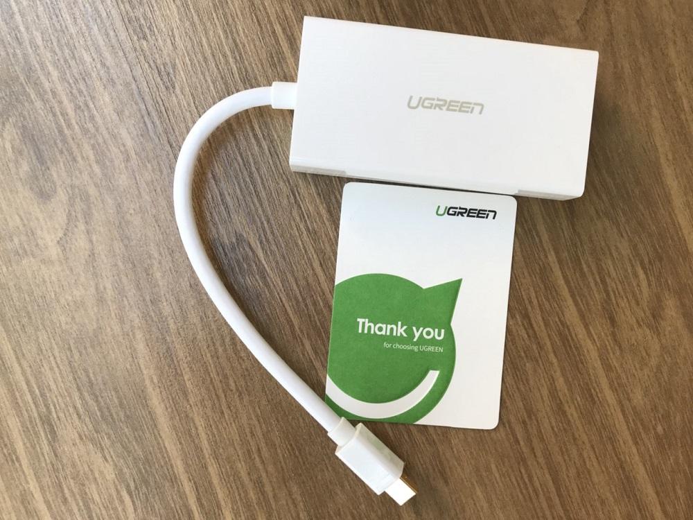 Cáp Mini Displayport To HDMI + VGA + DVI (24+1) UG - 20417