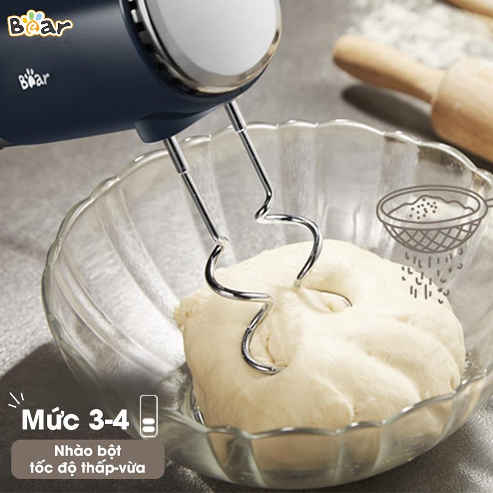 Máy Đánh Trứng Trộn Bột Bear DDQ-B02L1 (HM-B01V1)