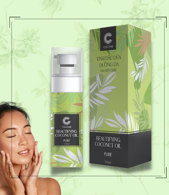 [HCM]DẦU DỪA DƯỠNG THỂ HỮU CƠ COCOVIE 100ML