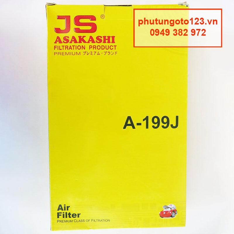 Lọc gió động cơ toyota camry 2.4 2001 2002 2003 2004 2005 2006 17801-20040 mã a199j js asakashi nhật bản