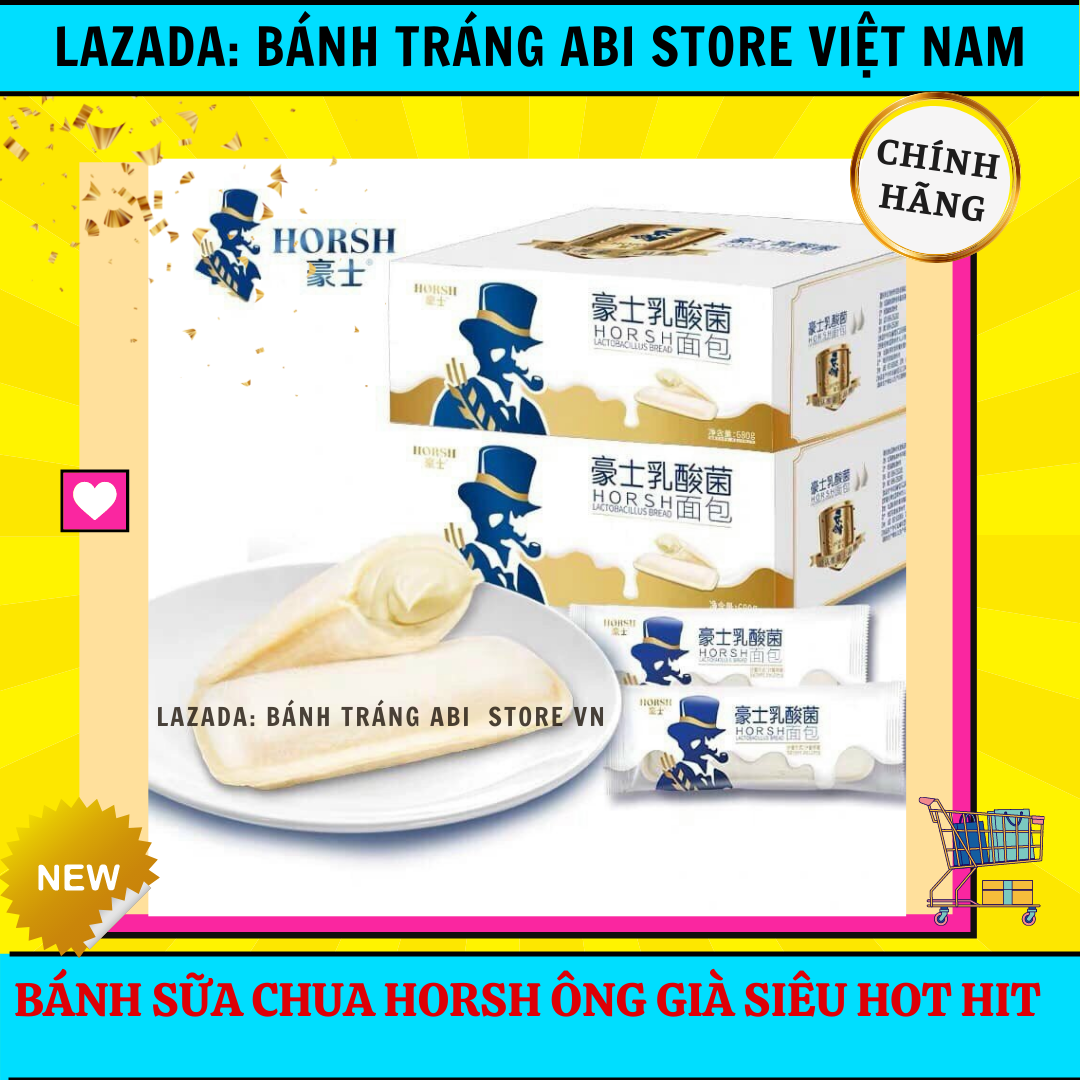 Thùng nguyên 2kg bánh sữa chua horsh ông già đài loan date mới nhất tầm 85 cái