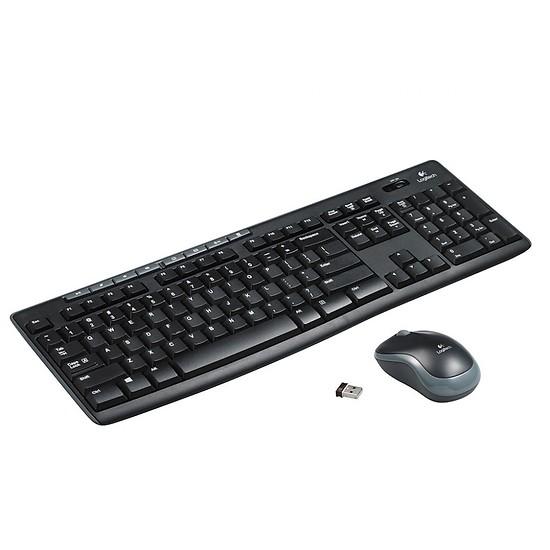 Bộ bàn phím và chuột Logitech MK270R (Đen) - Hãng phân phối chính thức