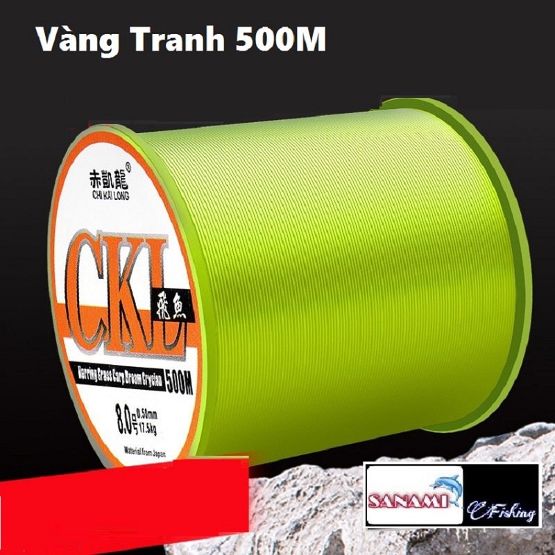Cước Câu Cá Nhật Bản CKL 500M DCR2