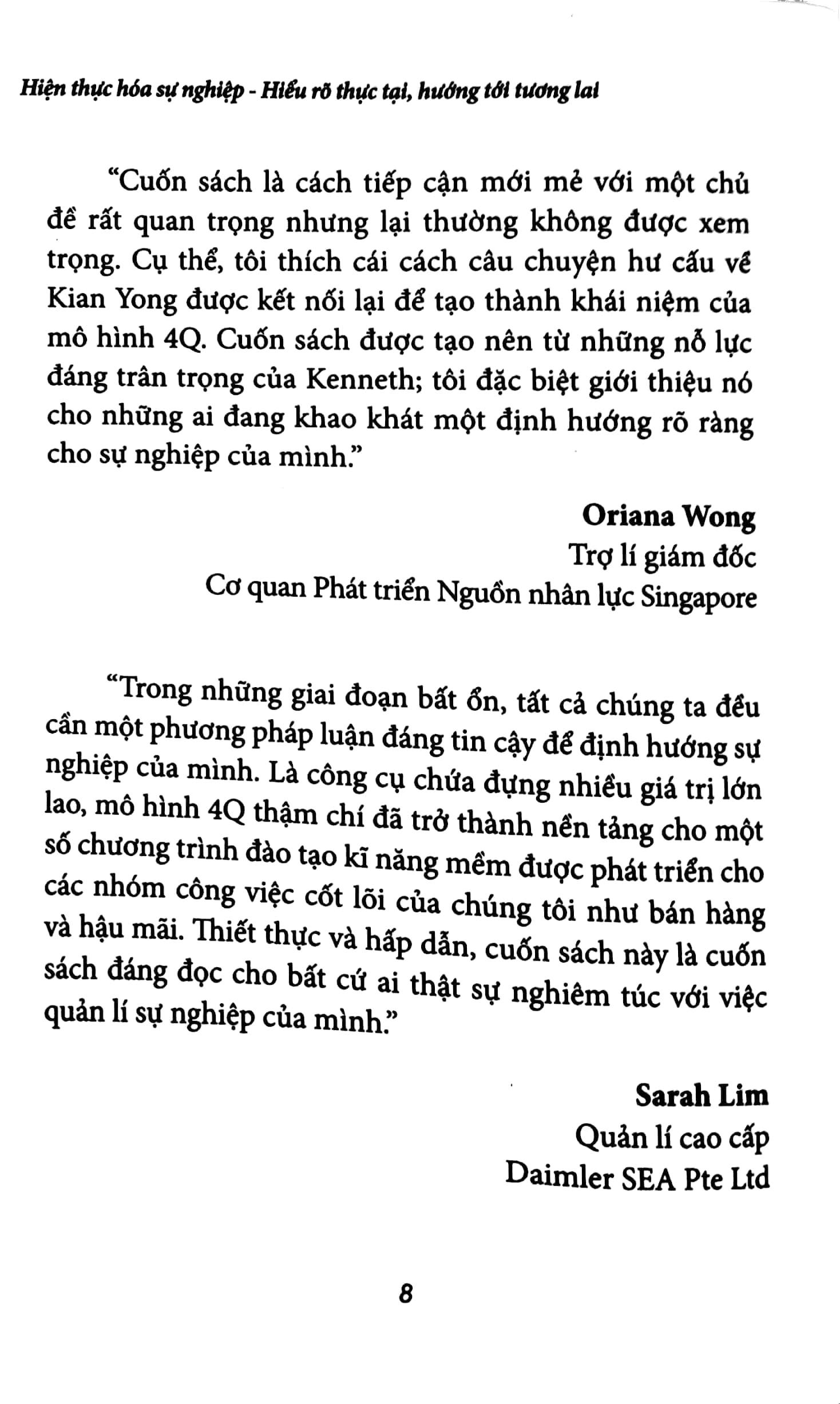 Sách - Hiện Thực Hóa Sự Nghiệp