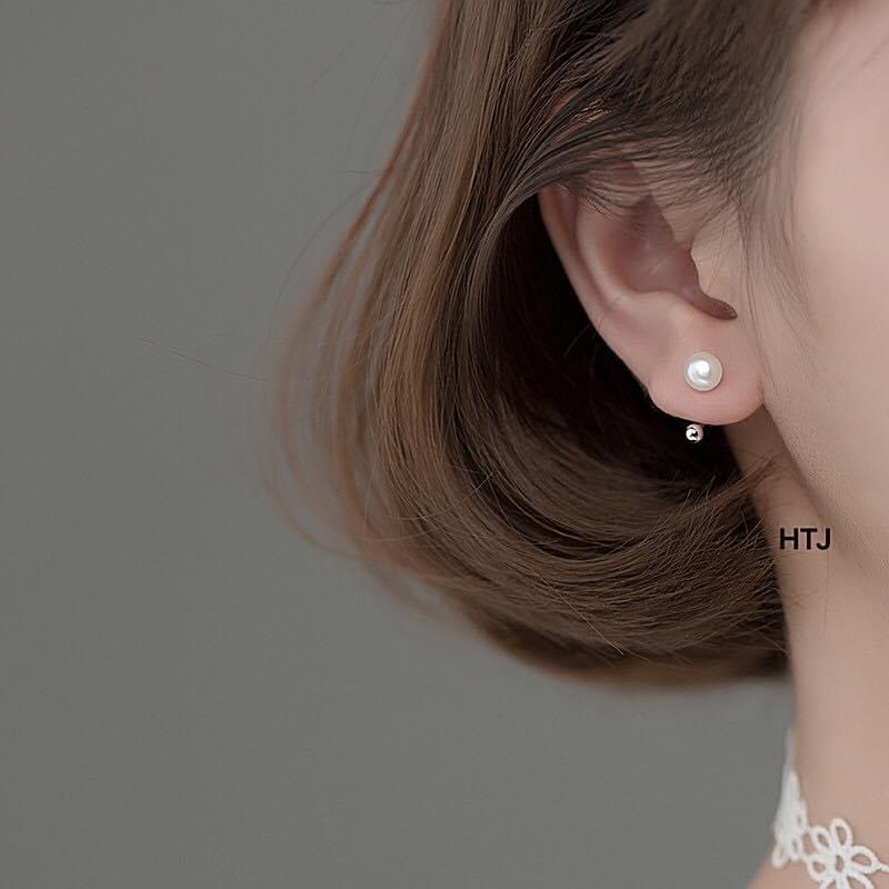 BÔNG TAI ĐÍNH HẠT TRAI NHỎ XINH XẮN - TRANG SỨC BẠC TNJ CAM KẾT HÀNG CHUẨN ẢNH CHẤT LƯỢNG TỐT PHỤC VỤ TẬN TÌNH CHU ĐÁO