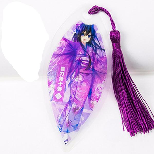 Bookmark Date a live gân lá đánh dấu sách anime chibi