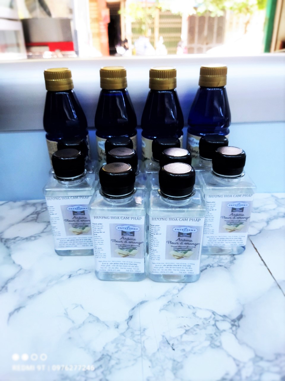 HƯƠNG HOA CAM LÀM BÁNH (CHAI 100ML-250ML)