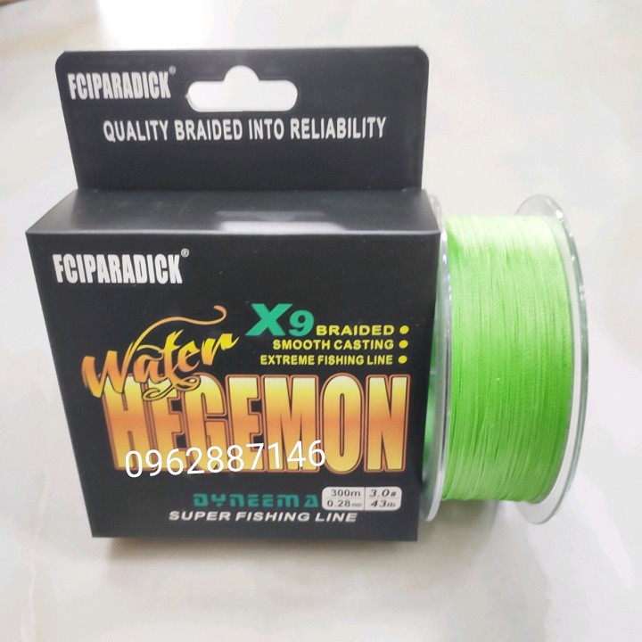 dây dù câu cá dù chìm X9 300m tải cá 71kg siêu bền - Cam kết bảo hành đổi trả trong 2 tuần đầu