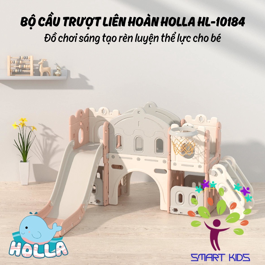 Bộ cầu trượt liên hoàn holla hl-10184