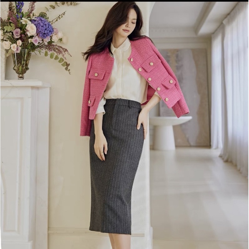 [Mã FATRENDW1 giảm đến 30k đơn 99k] Áo dạ tweed nữ 2 lớp dày dặn siêu hot 2022 MSP01