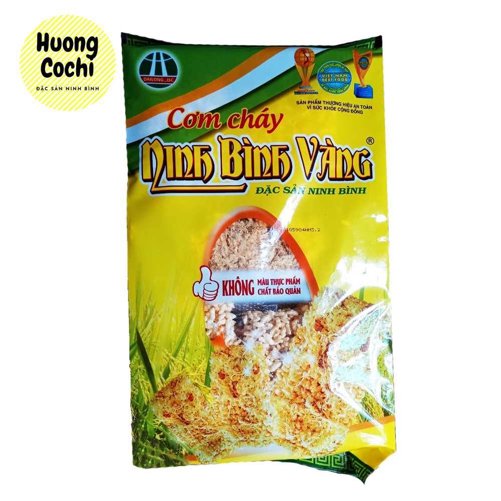 Cơm cháy chà bông Ninh Bình Vàng 220g - Đặc sản Ninh Bình