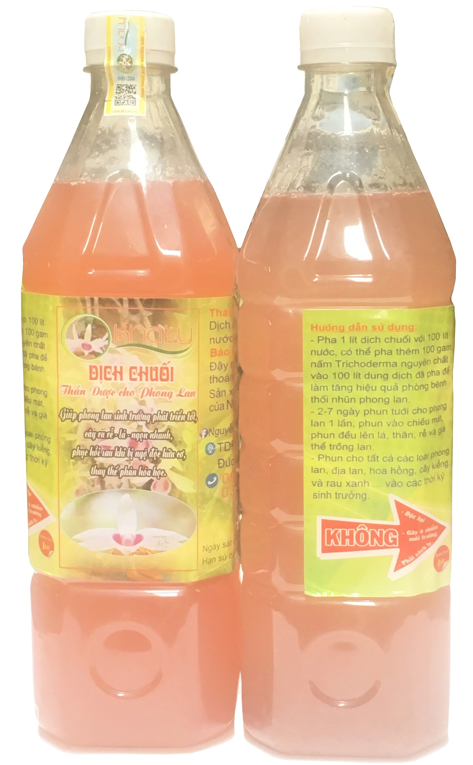 DỊCH CHUỐI Phân Bón Cho Phong Lan (Chai 1lit)