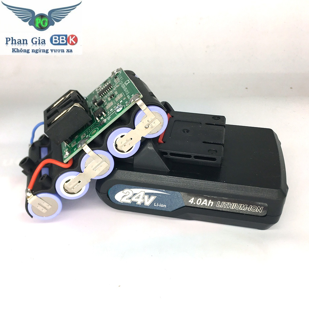 Pin Máy Khoan 24V Chuẩn 5 Cell 5000mah Hàng Mới
