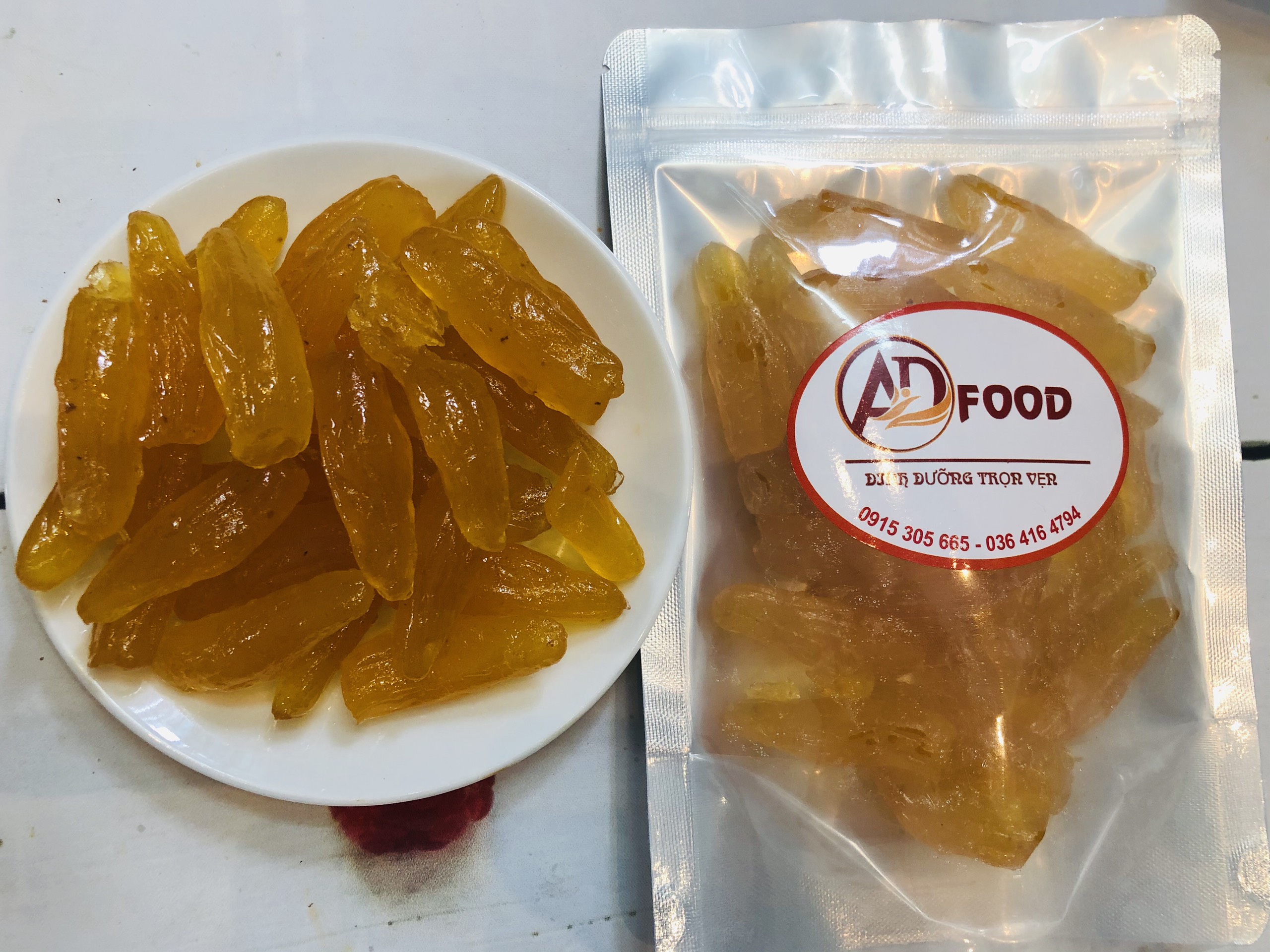 500g khoai lang sâm sấy dẻo Đà Lạt thơm ngon
