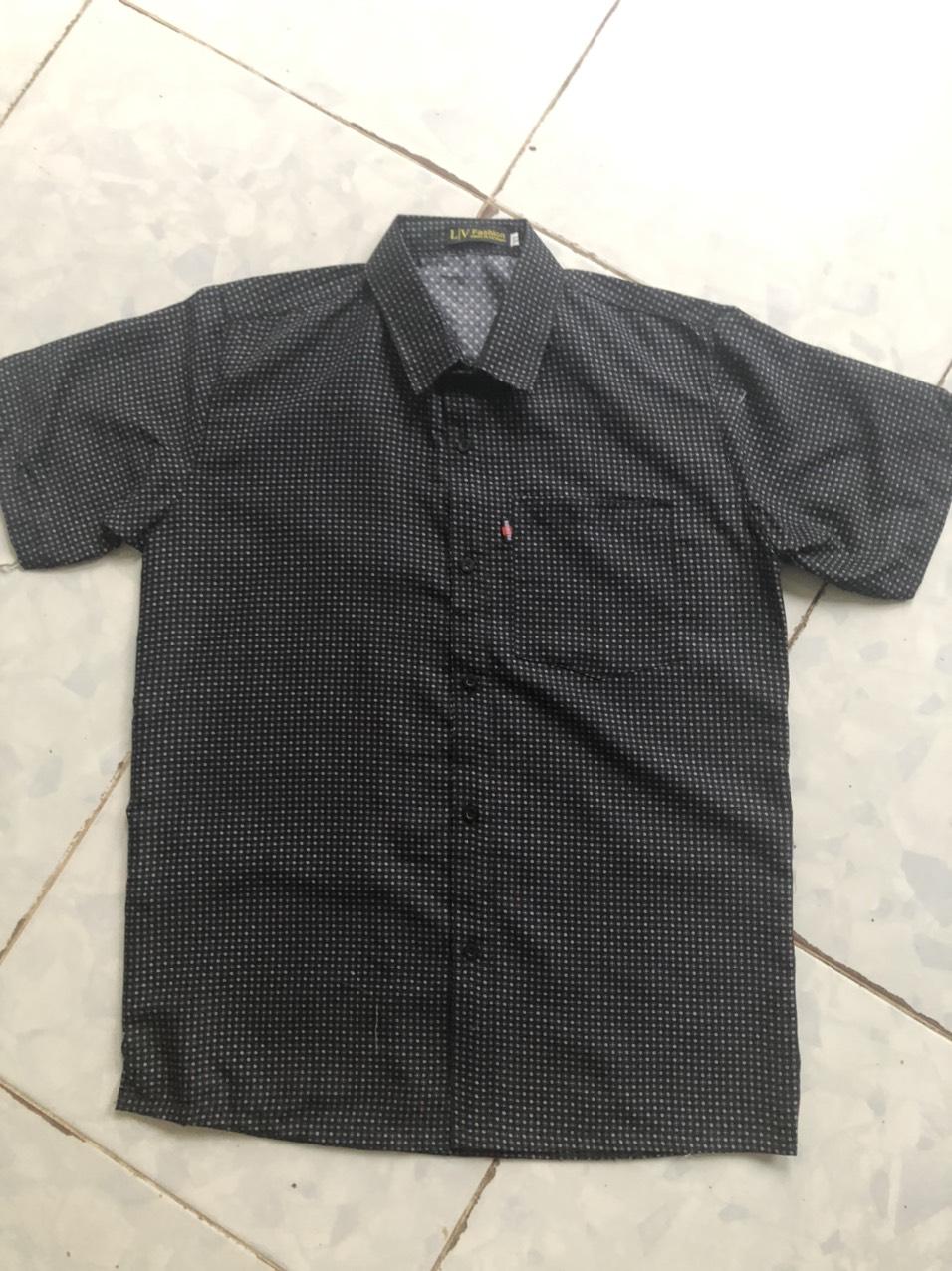 Áo Sơ Mi Bông Trung Niên Nam