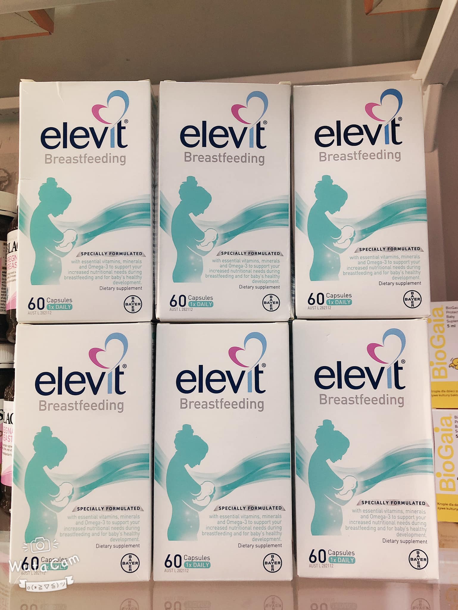 Elevit Breastfeeding Úc - ELEVIT SAU SINH 60 viên