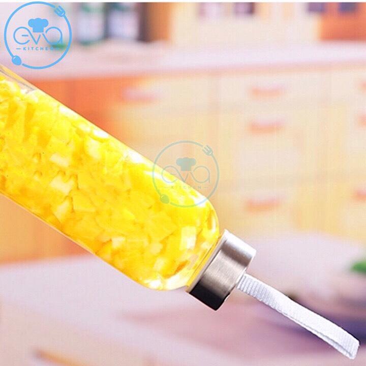 [HCM]Bình Đựng Nước Thủy Tinh Có Dây Xách 300 Ml
