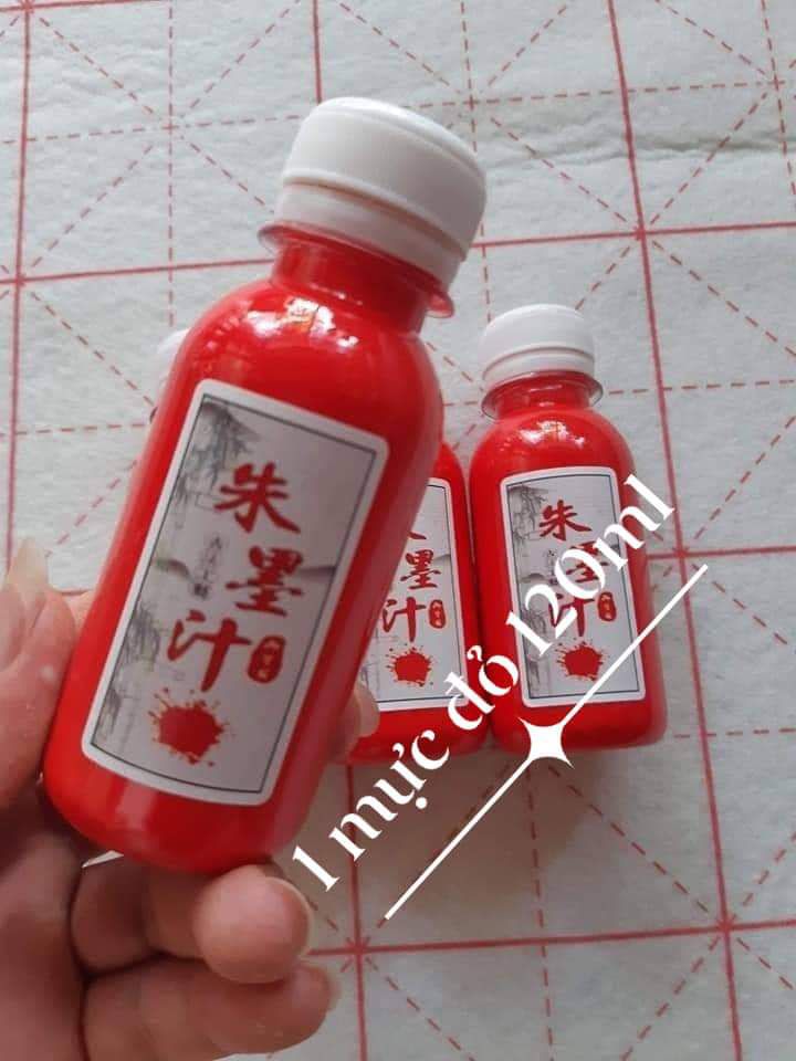 mực đỏ chu sa 120ml