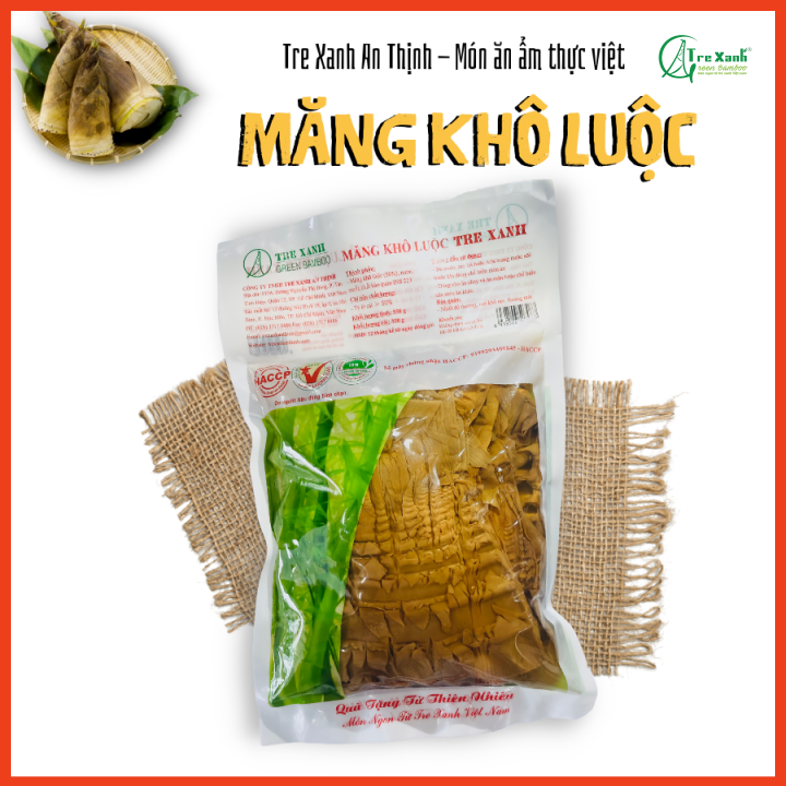 Măng Khô Luộc Măng Tre Tự Nhiên Thơm Ngon Tre Xanh An Thịnh