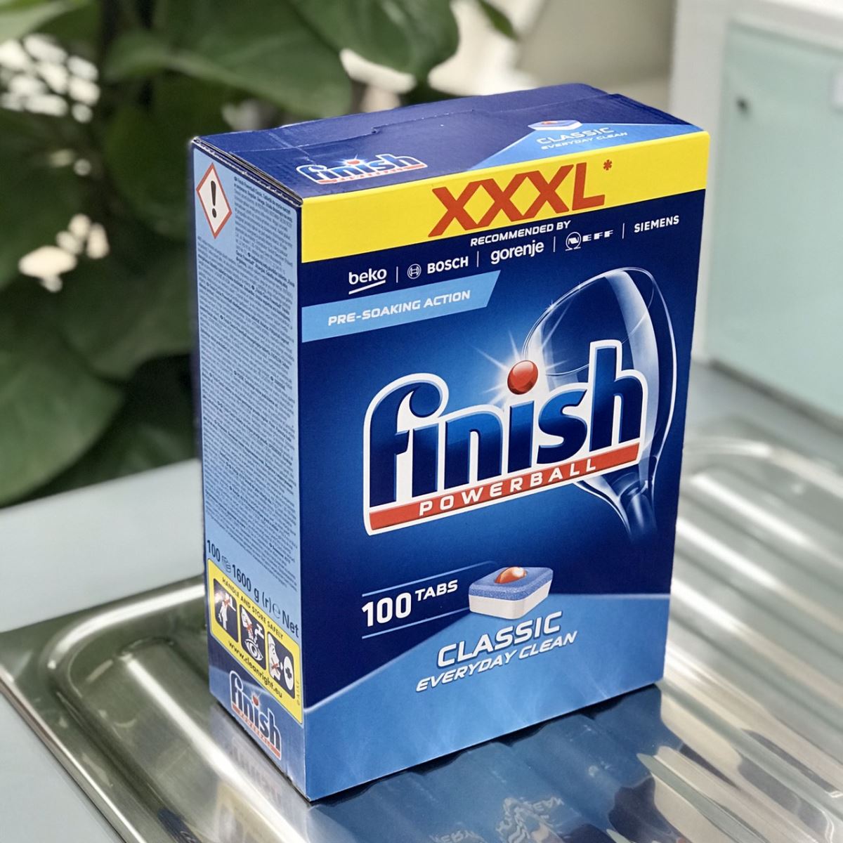 Viên rửa bát Finish 100 viên