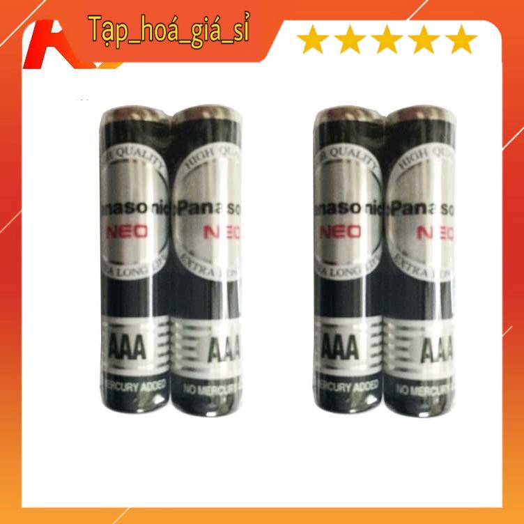 Combo 5 vỉ pin AAA Panasonic cacbon ( 1 vỉ 2 viên )