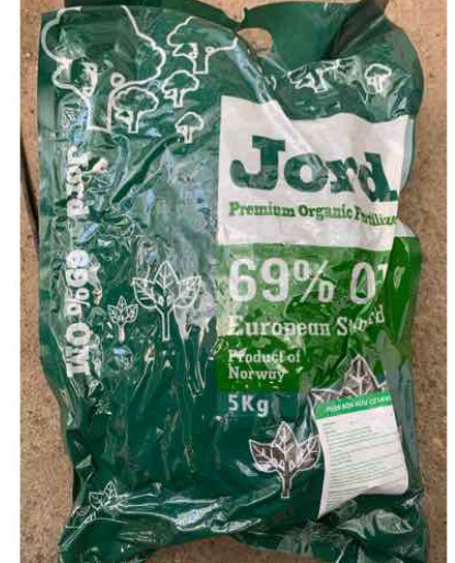 Phân bón hữu cơ na uy savia - jord túi 5kg
