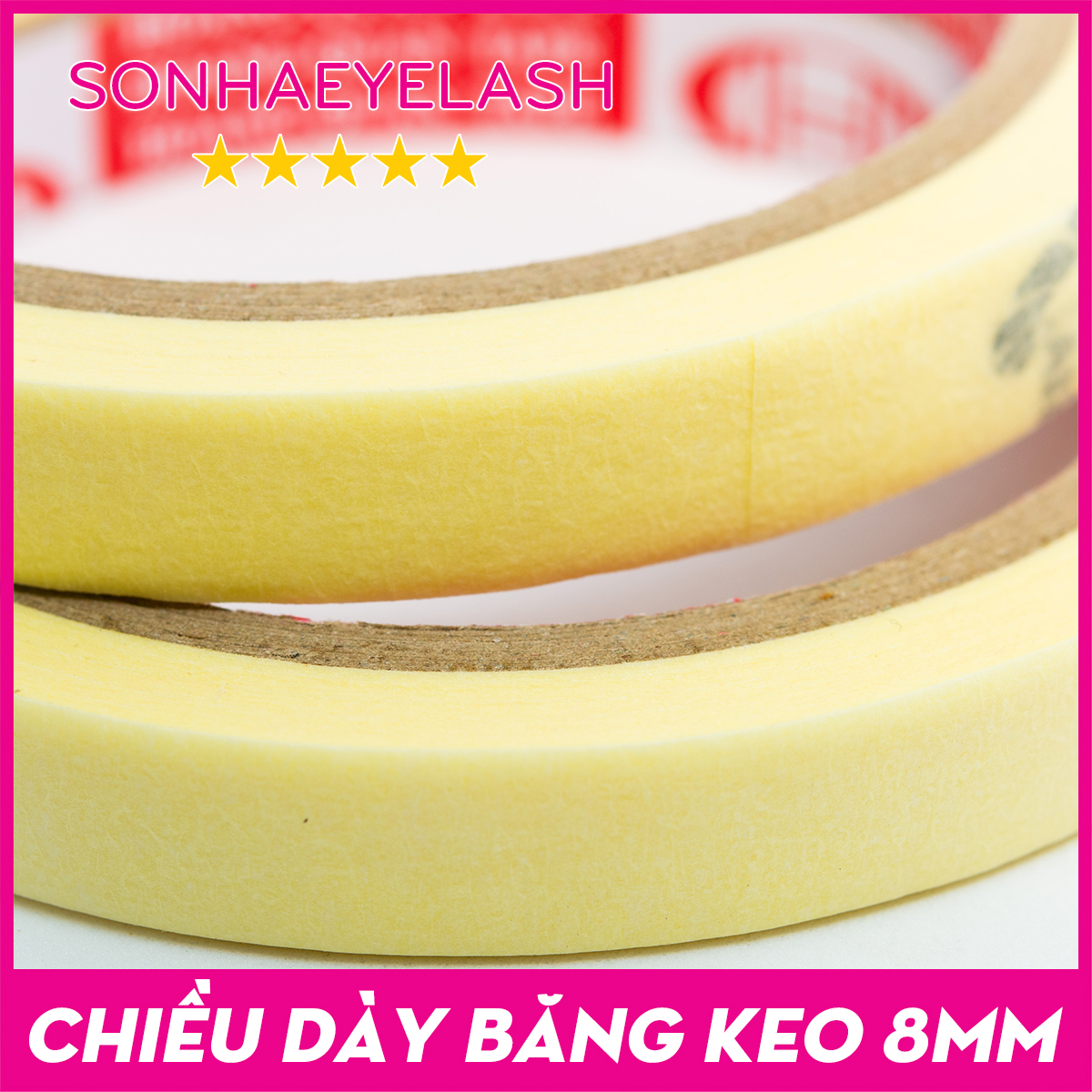 2 Cuộn Băng keo dán mi, simili dán mi dưới