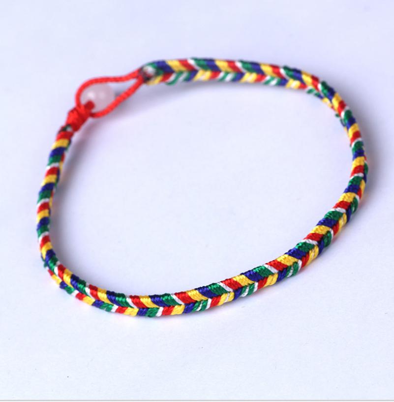 Combo 10 Vòng Tay Ngũ Sắc May Mắn Bình An