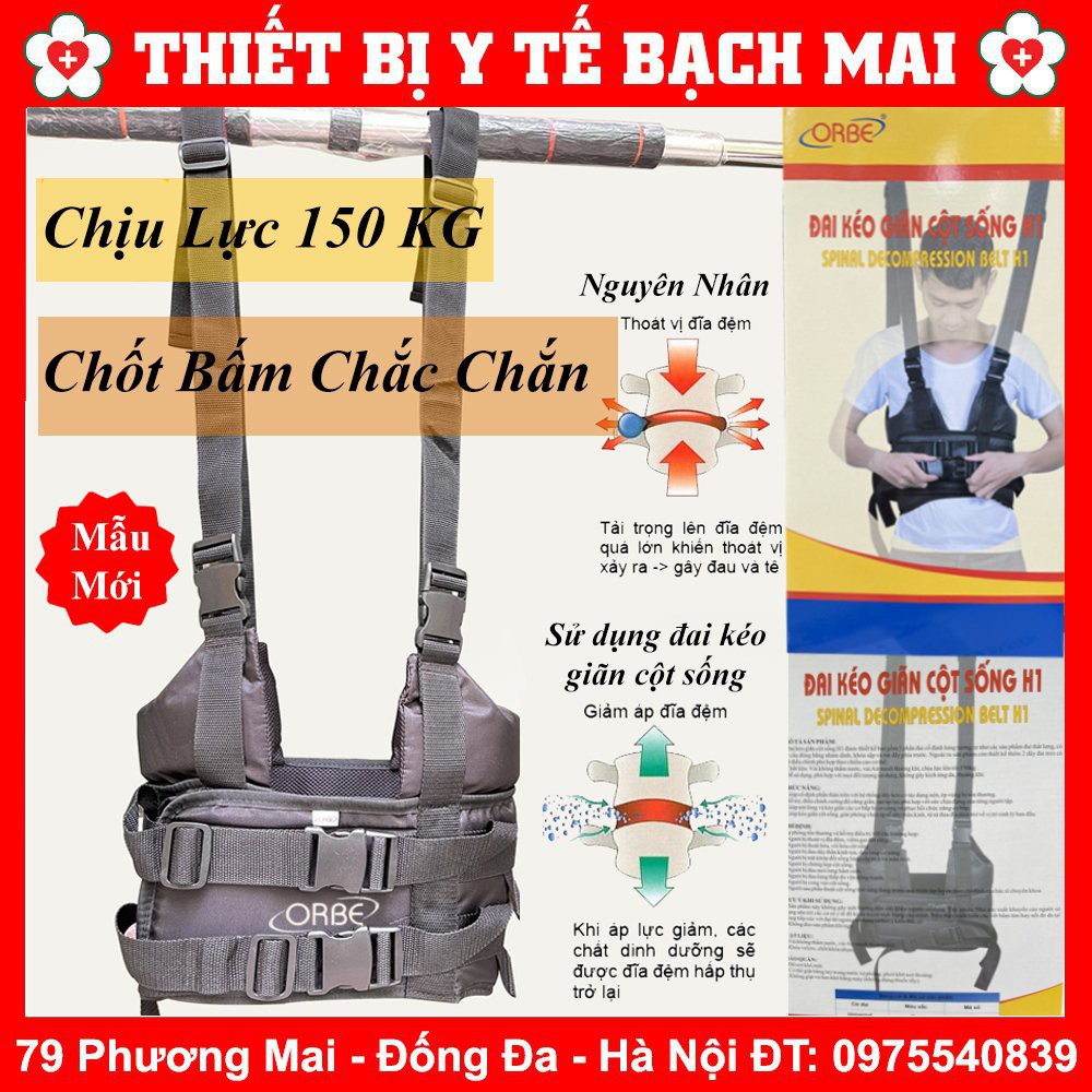Đai Treo Kéo Giãn Cột Sống Orbe H1 - Hàng