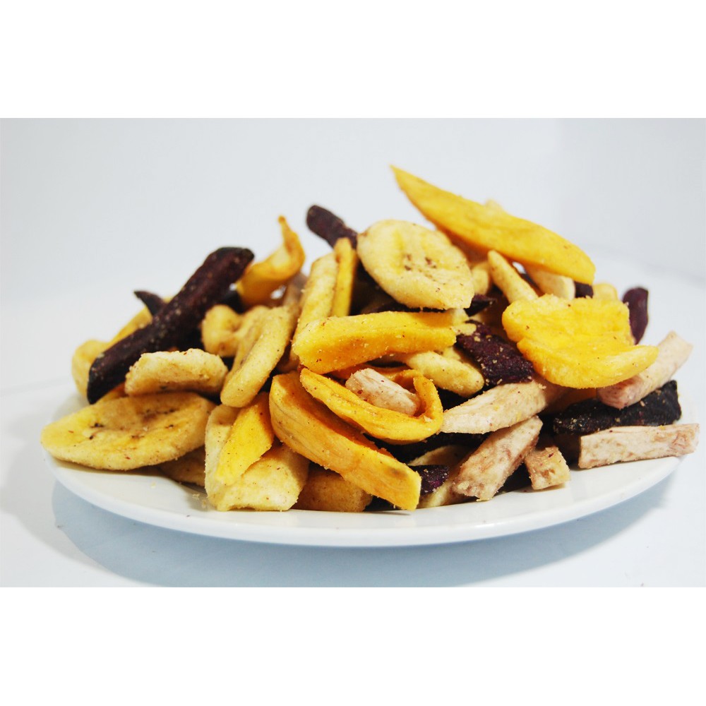 100g trái cây thập cẩm sấy ngon rẻ